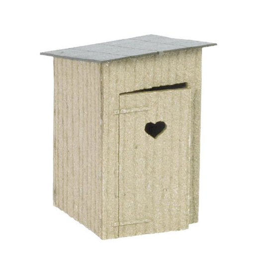 NOCH Outhouses (2) Laser Cut Minis Kit HO Gauge Scenics 14636