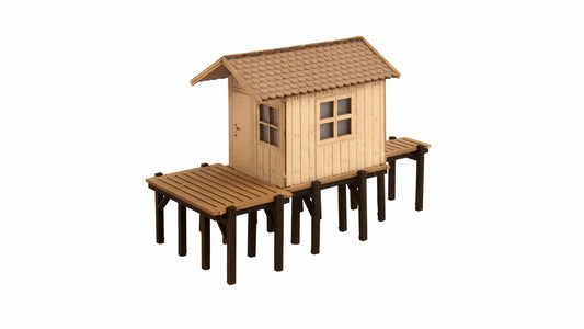 Noch 14691 Fisherman's Hut Laser Cut Minis Kit N Gauge