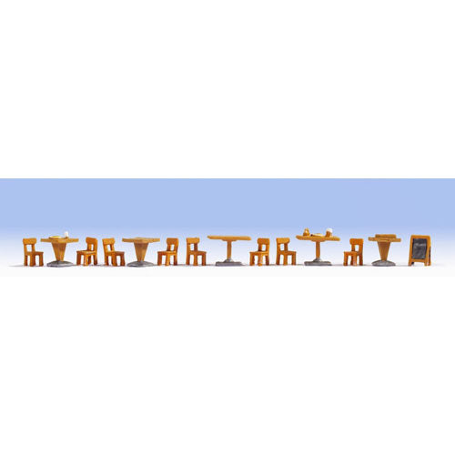 NOCH Restaurant Accessory Set HO Gauge Scenics 14822