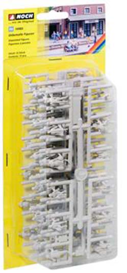 NOCH Unpainted Figure (72) Starter Set HO Gauge Scenics 14985
