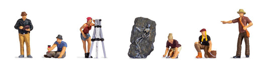 Noch Archaeologists (6) Figure Set N15043 HO Scale