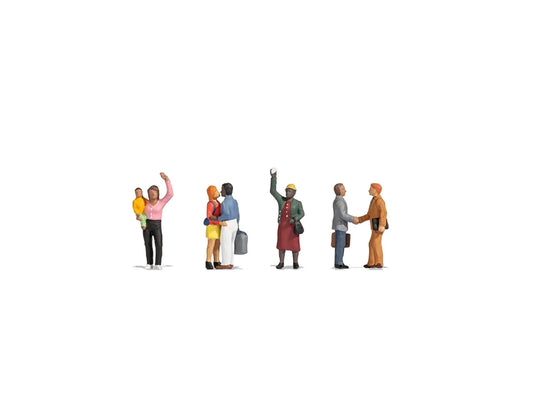Noch Farewell (7) Figure Set N15216 HO Gauge