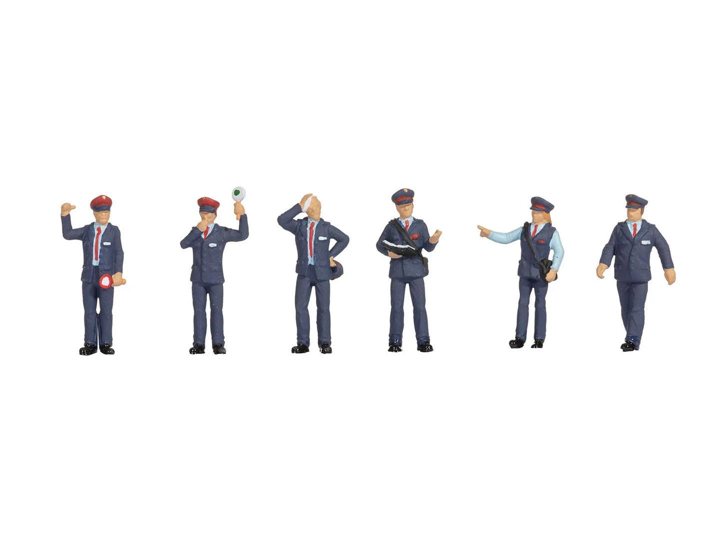 Noch German Railway Officials (6) Figure Set N15259 HO Gauge