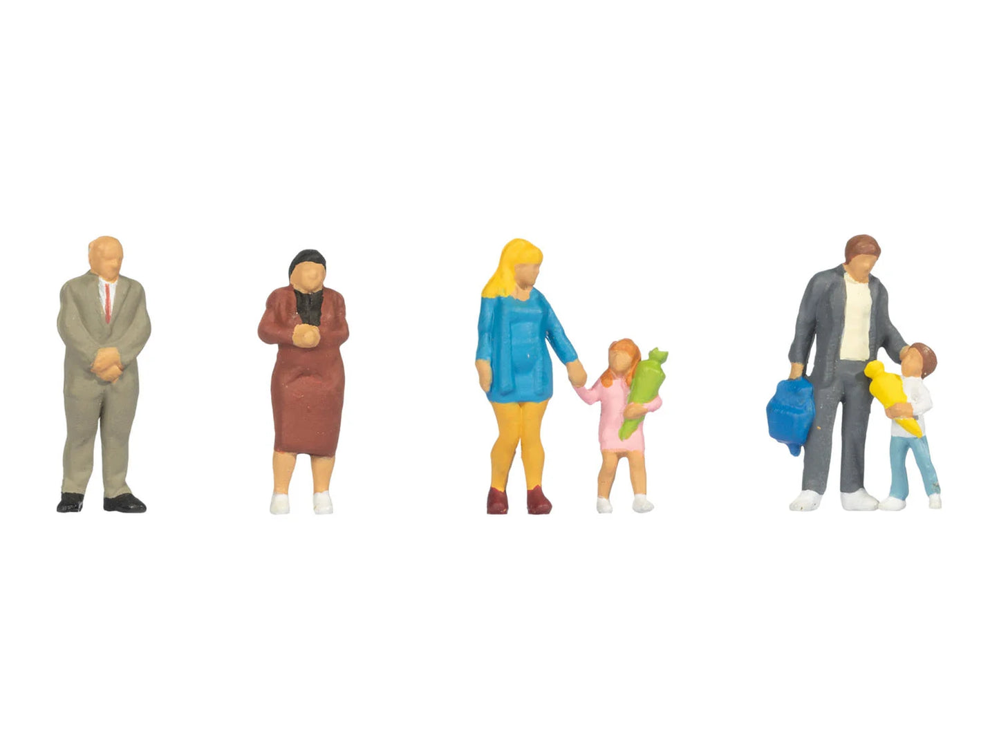 Noch 15415 First Day at School (6) Figure Set HO Gauge