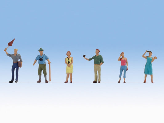 Noch Travel Group (6) Figure Set HO Gauge 15472