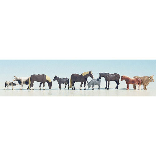 NOCH Farm Animals (9) Figure Set HO Gauge Scenics 15713