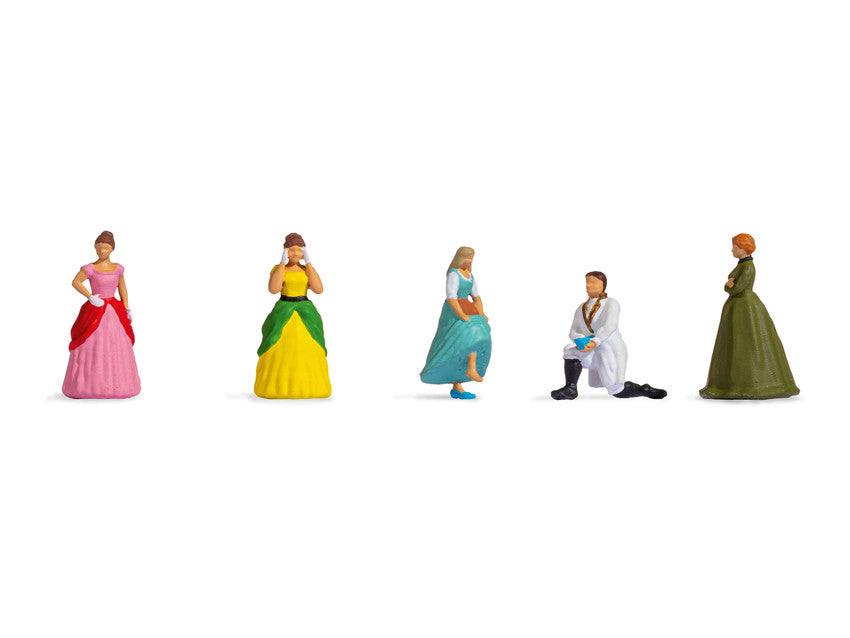 Noch 15807 Cinderella Fairytale Figure Set HO