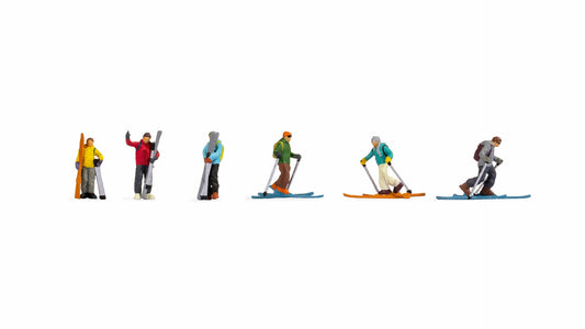 Noch 15823 Skiers (6) Figure Set HO