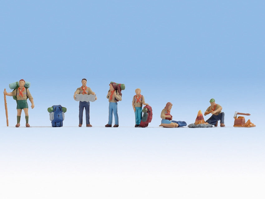 Noch Scouts (6) Figure Set HO Gauge 15879