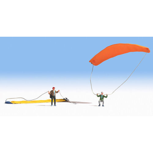 NOCH Paragliders (2) Figure Set HO Gauge Scenics 15886