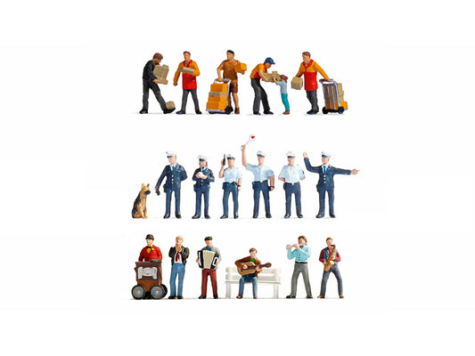 Noch In the City XL Figure Set HO Gauge N16125