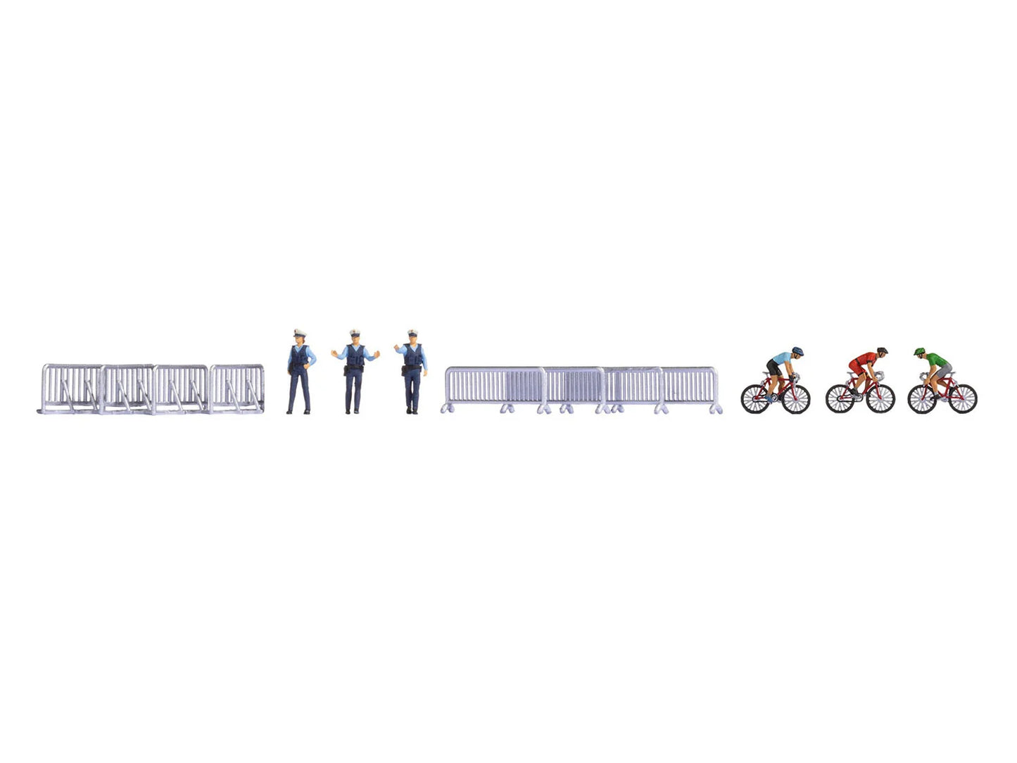 Noch 16290 Cycling Race Themed Figure Set HO Gauge