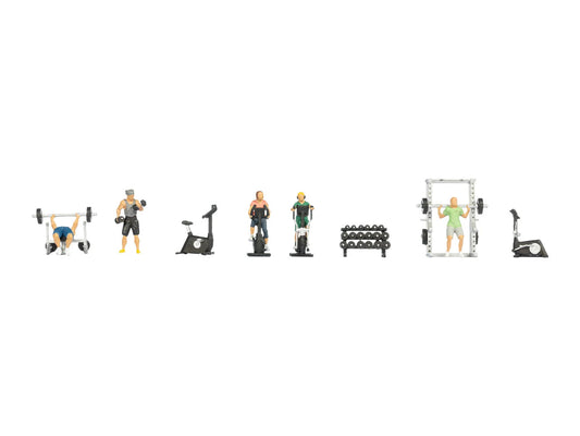 Noch 16292 Gym Themed Figure Set HO Gauge