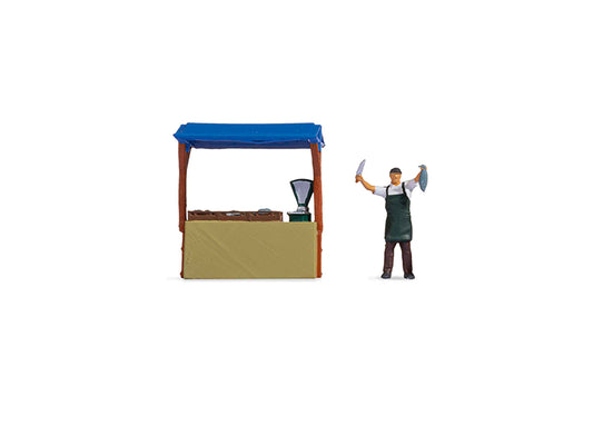 Noch Fish Stall Tiny Scenes Set 16503 HO Gauge