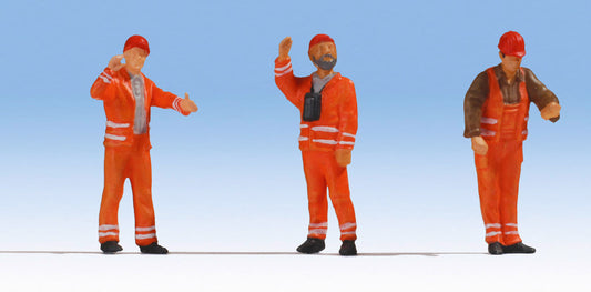Noch Shunters (3) Figure Set N17111 1:32 Scale