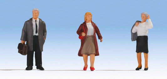 Noch Passengers (3) Figure Set N17150 1:32 Scale