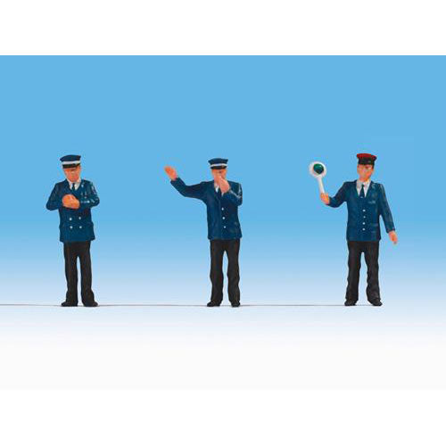 NOCH Railway Officials (3) Figure Set HO Gauge Scenics 17800