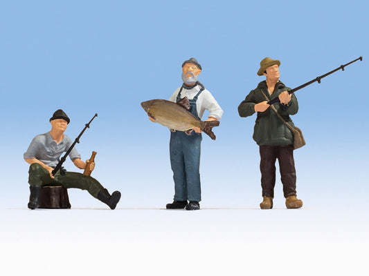 Noch Fishermen (3) Figure Set O Gauge 17870
