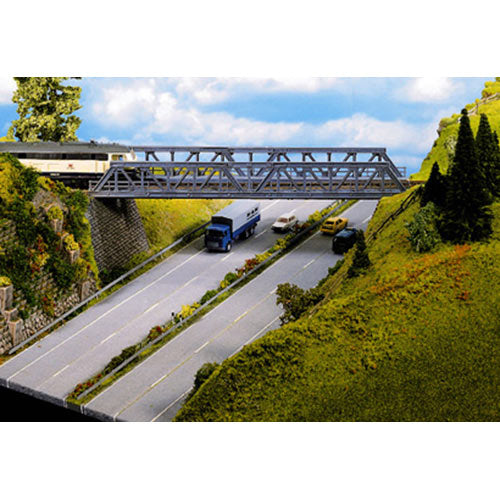 NOCH Girder Bridge Kit 36x6.5x4.5cm HO Gauge Scenics 21310