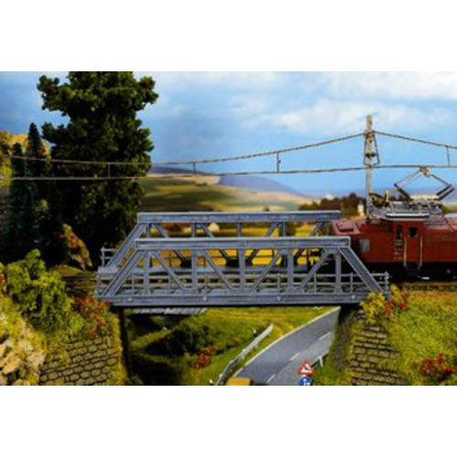 NOCH Approach Bridge Kit 18x6.5x4.5cm HO Gauge Scenics 21330