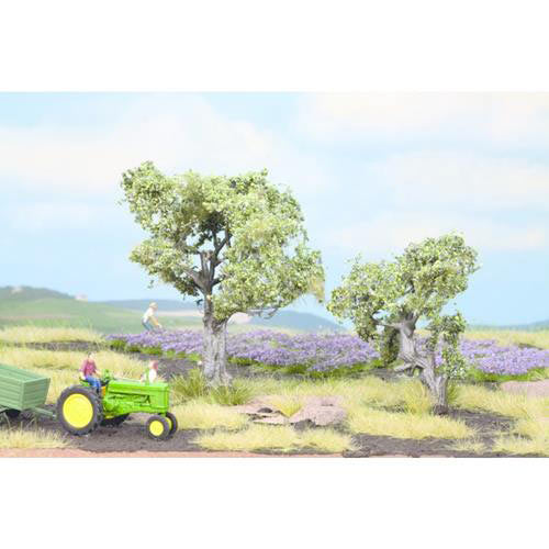 NOCH Olive (2) Profi Trees 6/9cm HO Gauge Scenics 21995