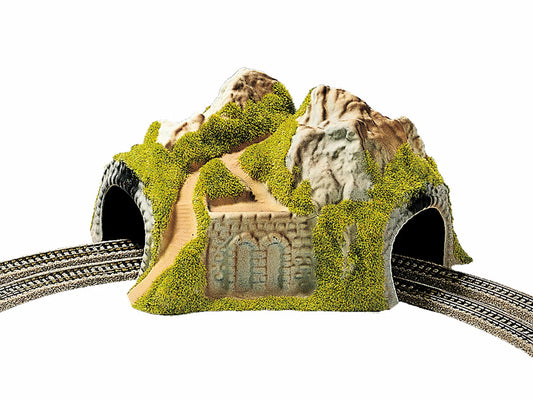 Noch Double Track Curved Tunnel 23x22x12cm N Gauge 34730