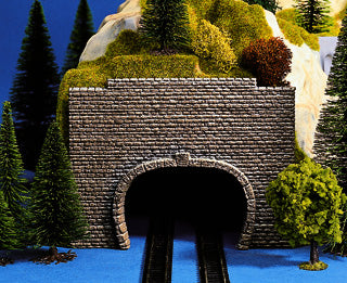 Noch Double Track Scale Transition Hard Foam Tunnel Portal (2) N Gauge 34800