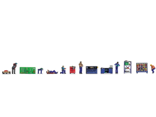 Noch Workshop 3D Themed Figure Set N Gauge N35902