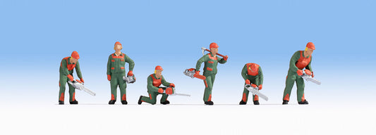 Noch Forest Workers (6) Figure Set N36061 N Scale