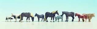 Noch Farm Animals (9) Figure Set N Gauge 36713