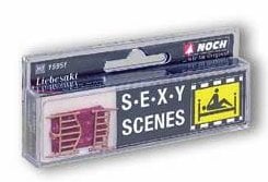 Noch Lovers in Action (Bed) Sexy Scenes Figure Set N Gauge 36951