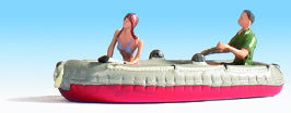 Noch Dinghy with Figures N Gauge 37815