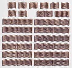 Noch Garden Fence 71x0.9cm TT Gauge 43070