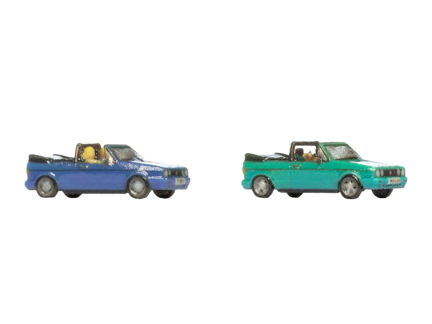 Noch 44612 VW Golf 1 Cabriolet Set (2) 3D Master Vehicle Set Z Gauge