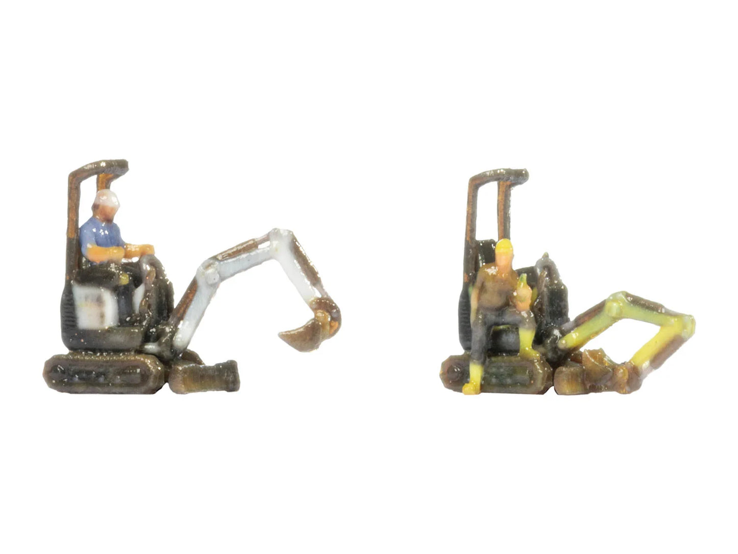 Noch 44650 Bobcat E10z Mini Excavator Set (2) 3D Master Vehicle Set Z Gauge
