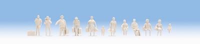 Noch 44985 Unpainted Figure (72) Starter Set TT Scale