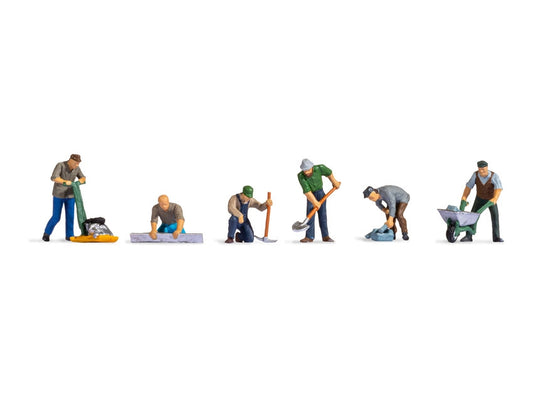 Noch 45112 Road Workers (6) Figure Set TT Scale