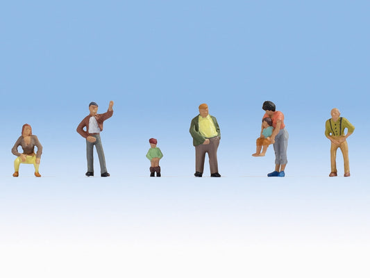 Noch 45561 Toliet Break (6) Figure Set TT Scale