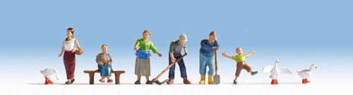 Noch 45629 Farmers (6) Figure Set TT Scale