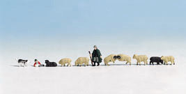 Noch 45750 Shepherds (2) and Sheep (10) Figure Set TT Scale