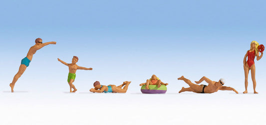 Noch 45849 Bathers (6) Figure Set TT Scale