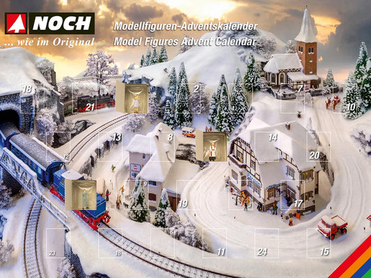 Noch Noch Figures Advent Calendar TT Gauge N45997