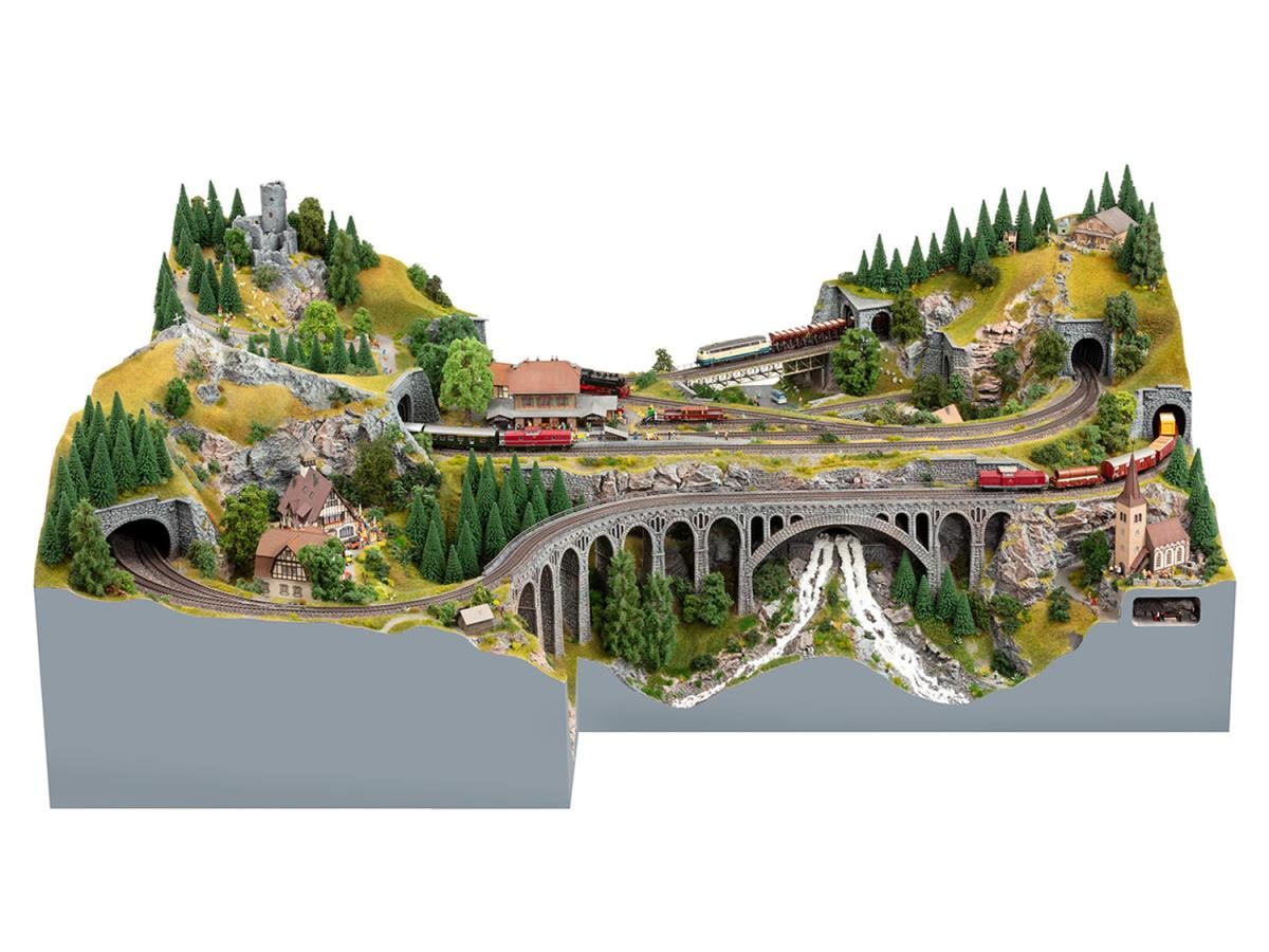 Noch St Andreas Easy Track Railway Route Kit N53620 TT Gauge