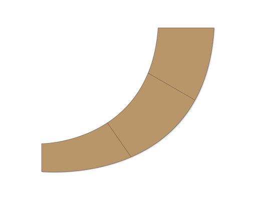 Noch Easy-Track Curved Turnout Set 671/672 HO Gauge N53881