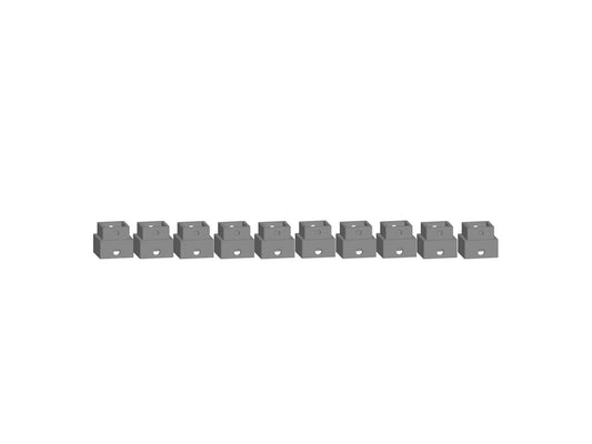 Noch Easy-Track Pillar Elememt 9mm (10) HO Gauge N53903