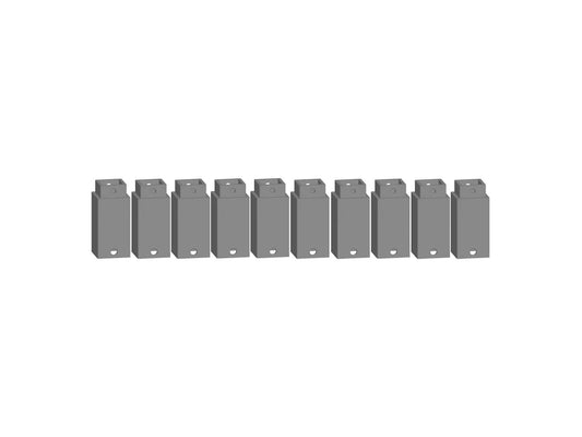 Noch Easy-Track Pillar Element 29mm (10) HO Gauge N53905