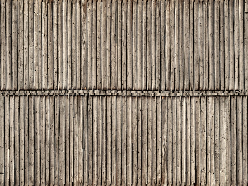 Noch Timber Wall 3D Cardboard Sheet 25x12.5cm HO Gauge 56664