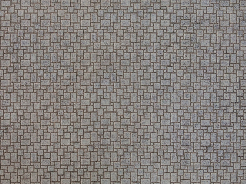 Noch Modern Pavement 3D Cardboard Sheet 25x12.5cm HO Gauge 56722