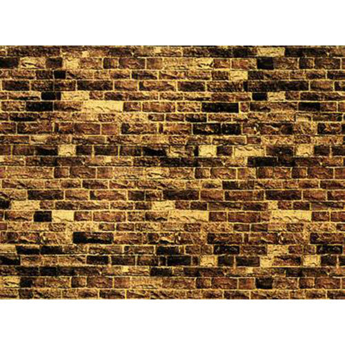 NOCH Yellow Sandstone Wall Card 64x15cm HO Gauge Scenics 57750