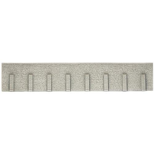 NOCH Retaining Wall Natural Stone Hard Foam 33x12.5cm HO Gauge Scenics 58066